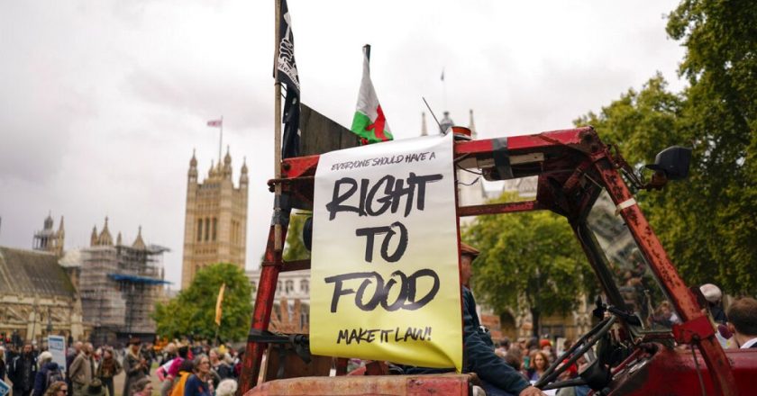 İngiltere'de çiftçiler protesto etti: “Hükümet Brexit'ten sonra haklarımızı koruyamadı”