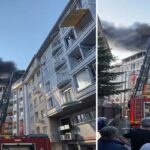 Eyupultan'daki bir binanın çatısına çıkan ve 2 binaya yayılan ateş yok olmuştu
