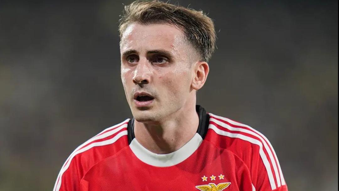 Şampiyonlar Ligi Benfica'daki Fenerbahce öğretmeni, Benfica Lauge basın toplantısı Kerem Aktukoğlu soruna cevap verdi! 3