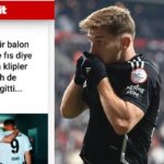 Akit Besiktas Ulusal Altbilgisi Gazetesi Semliçsoy skandalı skandal! “ Balon tabancası soyu tükenmiş '' dedi hayranların tepkisi …