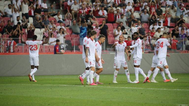 Samsunsport Dunkerque'yi yendi!