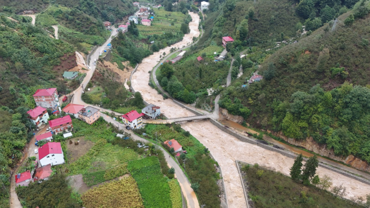 Selin'in izleri Rize ve Artvin'de ortadan kaldırıldı