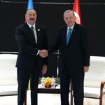 Başkan Erdoğan Azerbaycan Aliyev Başkanı ile bir araya geldi