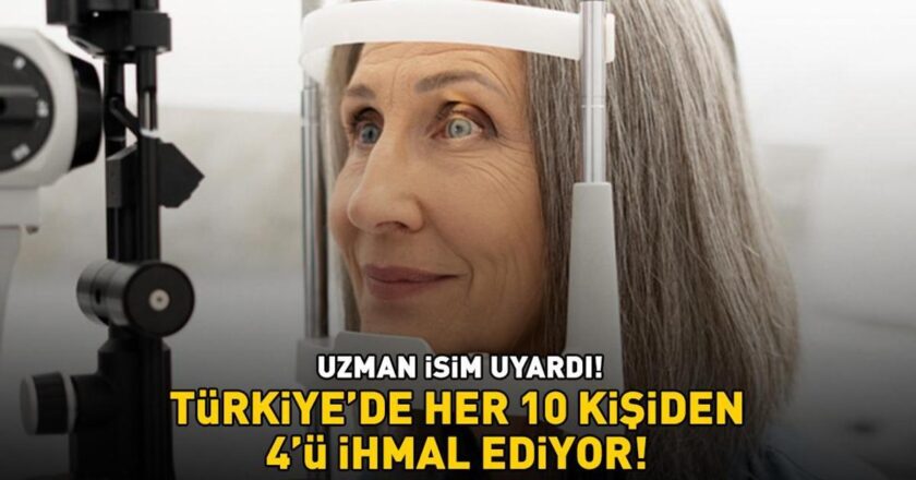 Türkiye'de her 10 kişiden 4'ü ihmal ediyor! Uzman uyarıyor: Erken teşhis ve bilinçli davranışla bunun önüne geçmek mümkün.