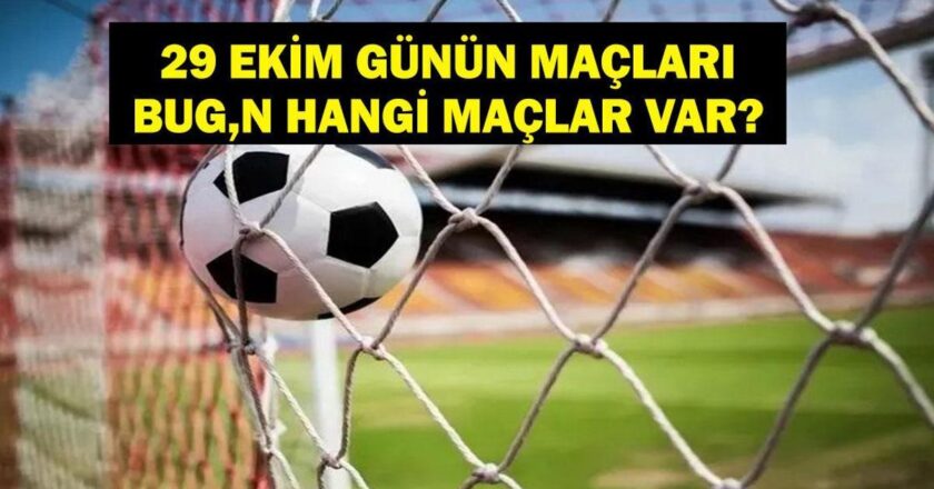 Bugün hangi oyunlar var? ZTK maçları hangi kanalda ve saat kaçta? İşte 29 Ekim'deki maçlar…