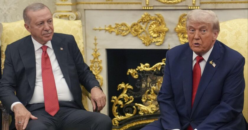 Başkan Erdoğan, Amerika Birleşik Devletleri Trump Başkanı ile tanıştı