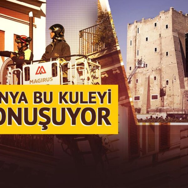 Avrupa'nın göbeğinde kule faciası: Bütün İtalya'yı paniğe sürükledi! Roma'da film kurtarma operasyonu