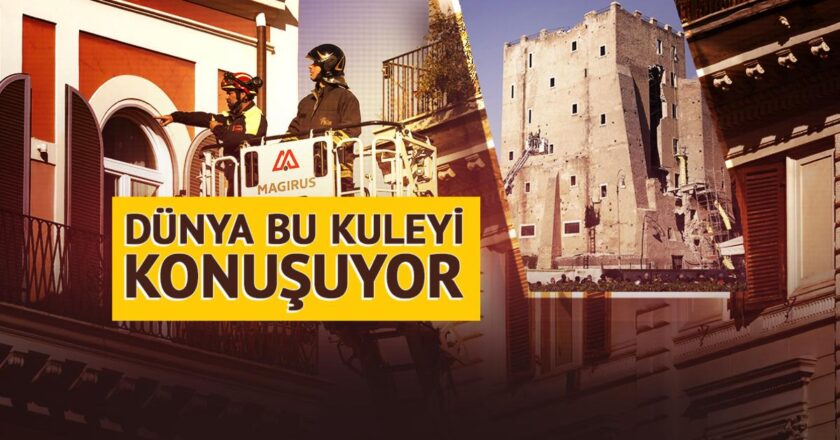 Avrupa'nın göbeğinde kule faciası: Bütün İtalya'yı paniğe sürükledi! Roma'da film kurtarma operasyonu